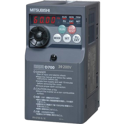 [FR-D710W-025-NA] VARIADOR, 1/2HP MICRO 120VAC 1P VFD